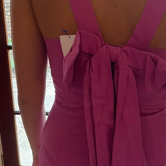 Lizzie Bow Back Dress sz Large NWT - Picture 3 of 3